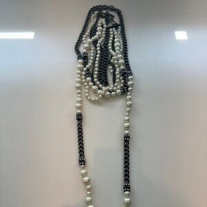 RARE VINTAGE Givenchy Pearl and Gunmetal 2 Piece Set!!